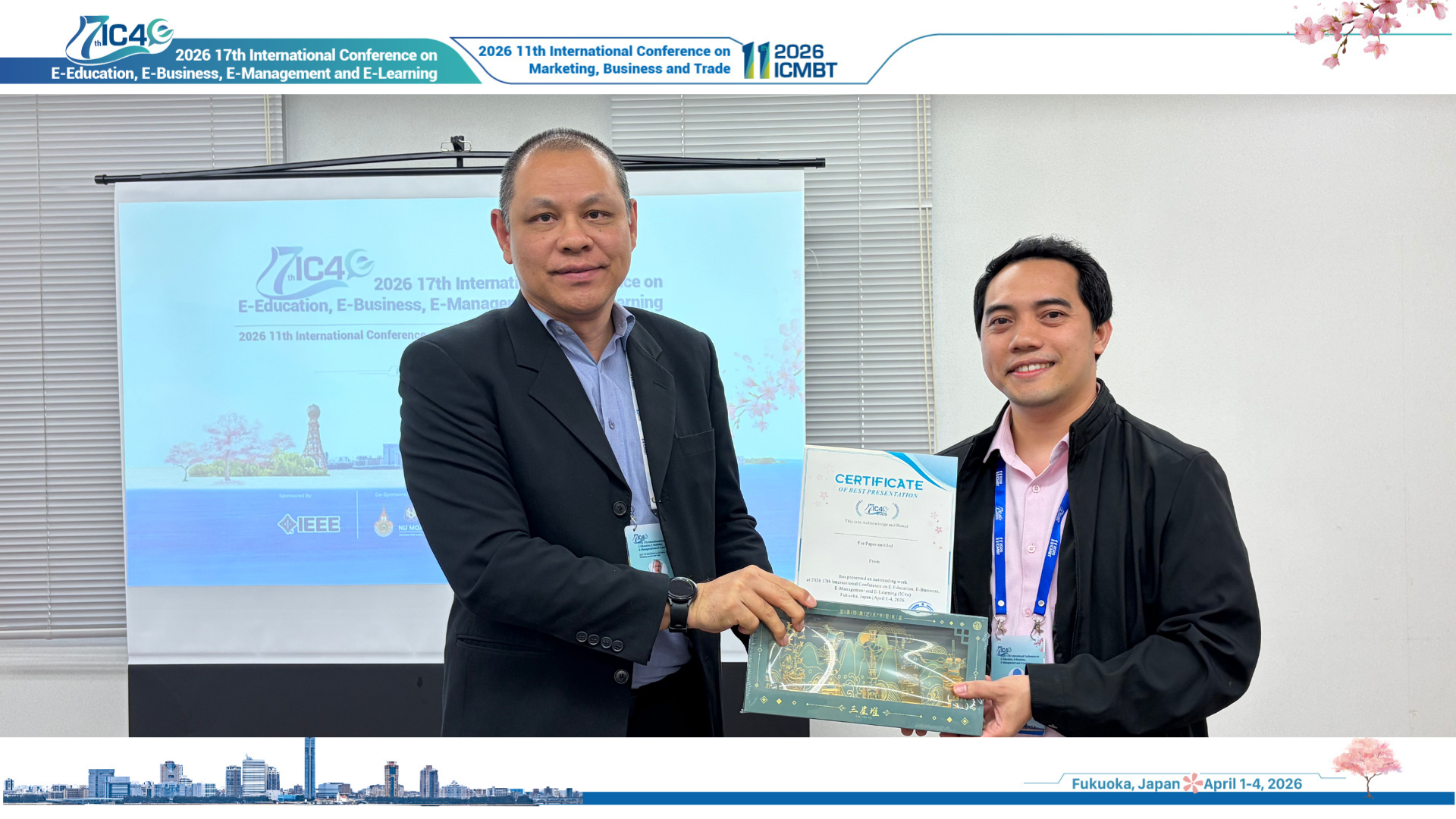 Best Presentation Award Winner - Onsite Session 13